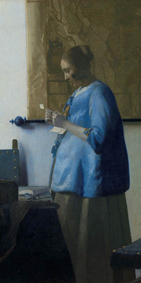 Brieflezende vrouw - Johannes Vermeer
