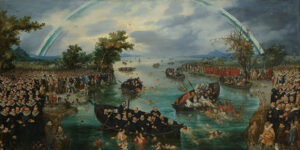 De zielenvisserij - Adriaen Pietersz van de Venne