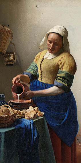 Het melkmeisje - Johannes Vermeer